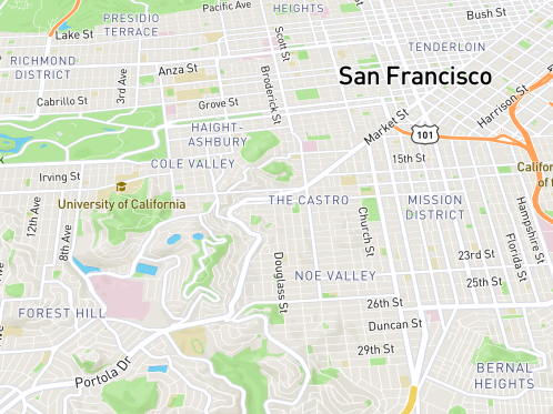 Map of San Francisco